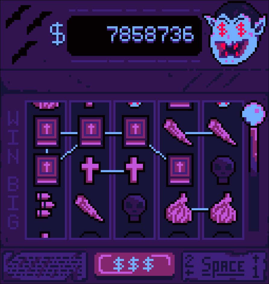 Screenshot 2 for Slots of Vampires