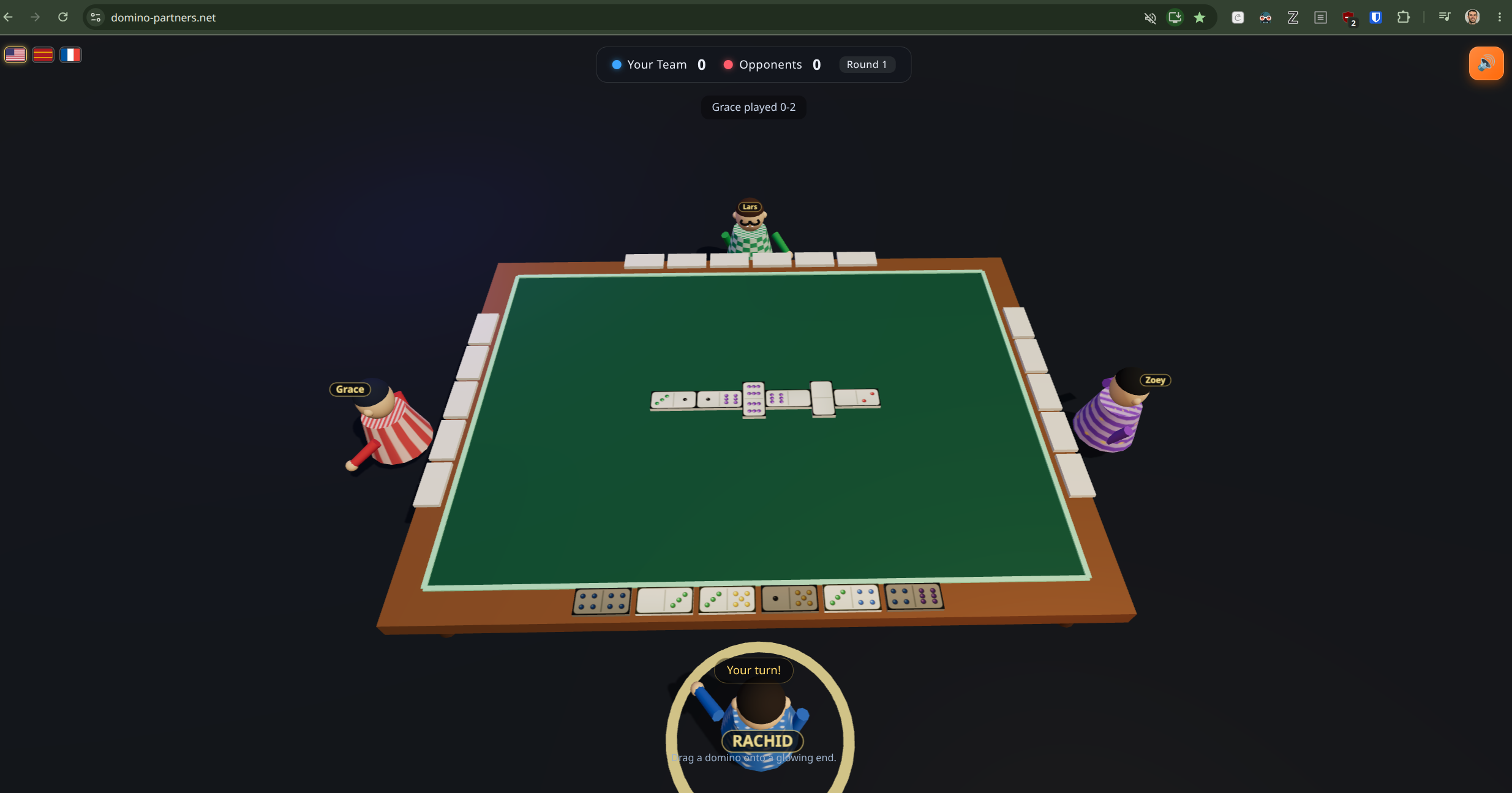 Screenshot 2 for Partnerships Domnioes game