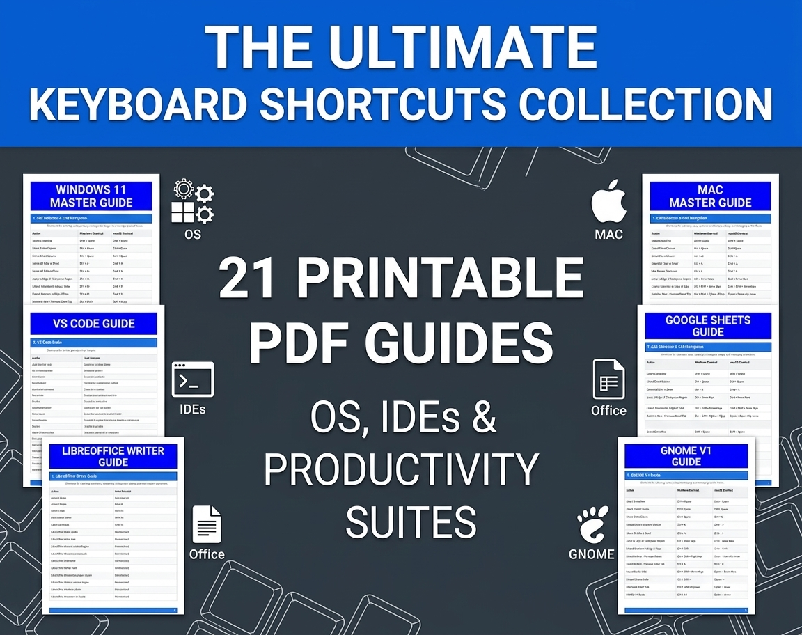 Ultimate Keyboard Shortcuts Guide Collection (PDFs) by Feliks987883