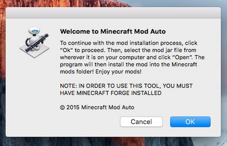 Minecraft Mod Auto by Guinea Studios