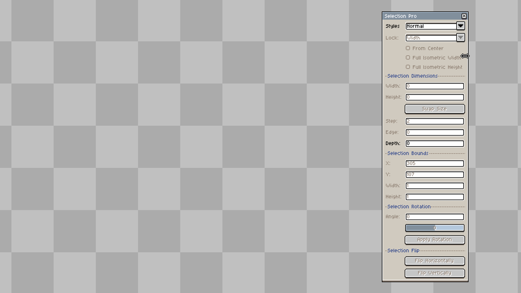 Screenshot 5 for Selection Pro - Aseprite Extension