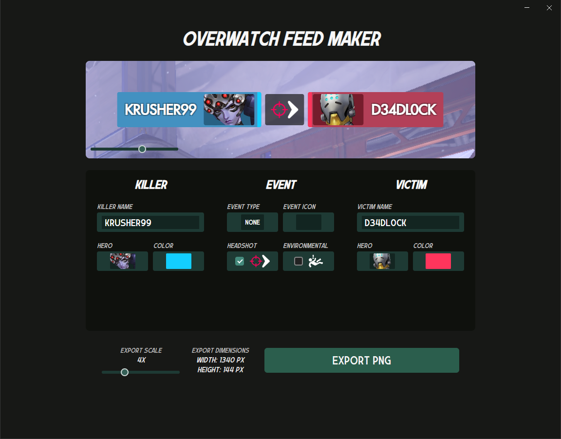 Screenshot 3 for Overwatch Feed Maker
