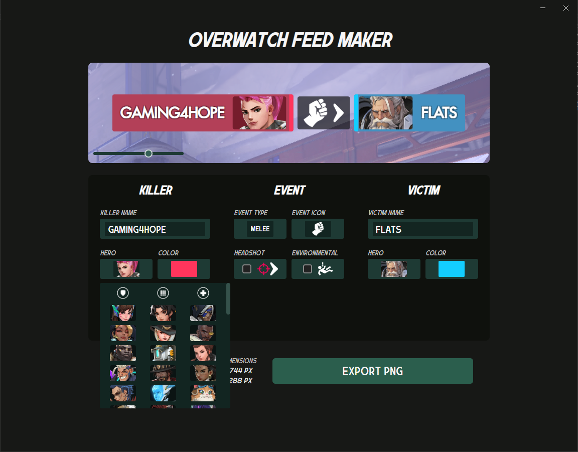 Screenshot 5 for Overwatch Feed Maker