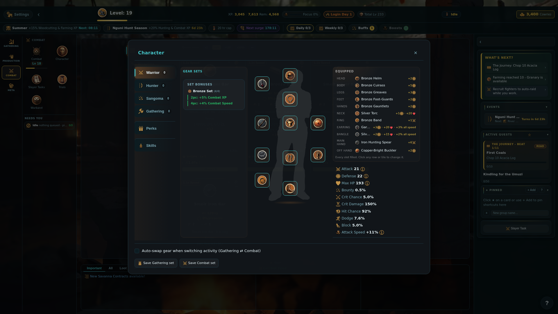 Screenshot 3 for Ashkin: Idle Legends