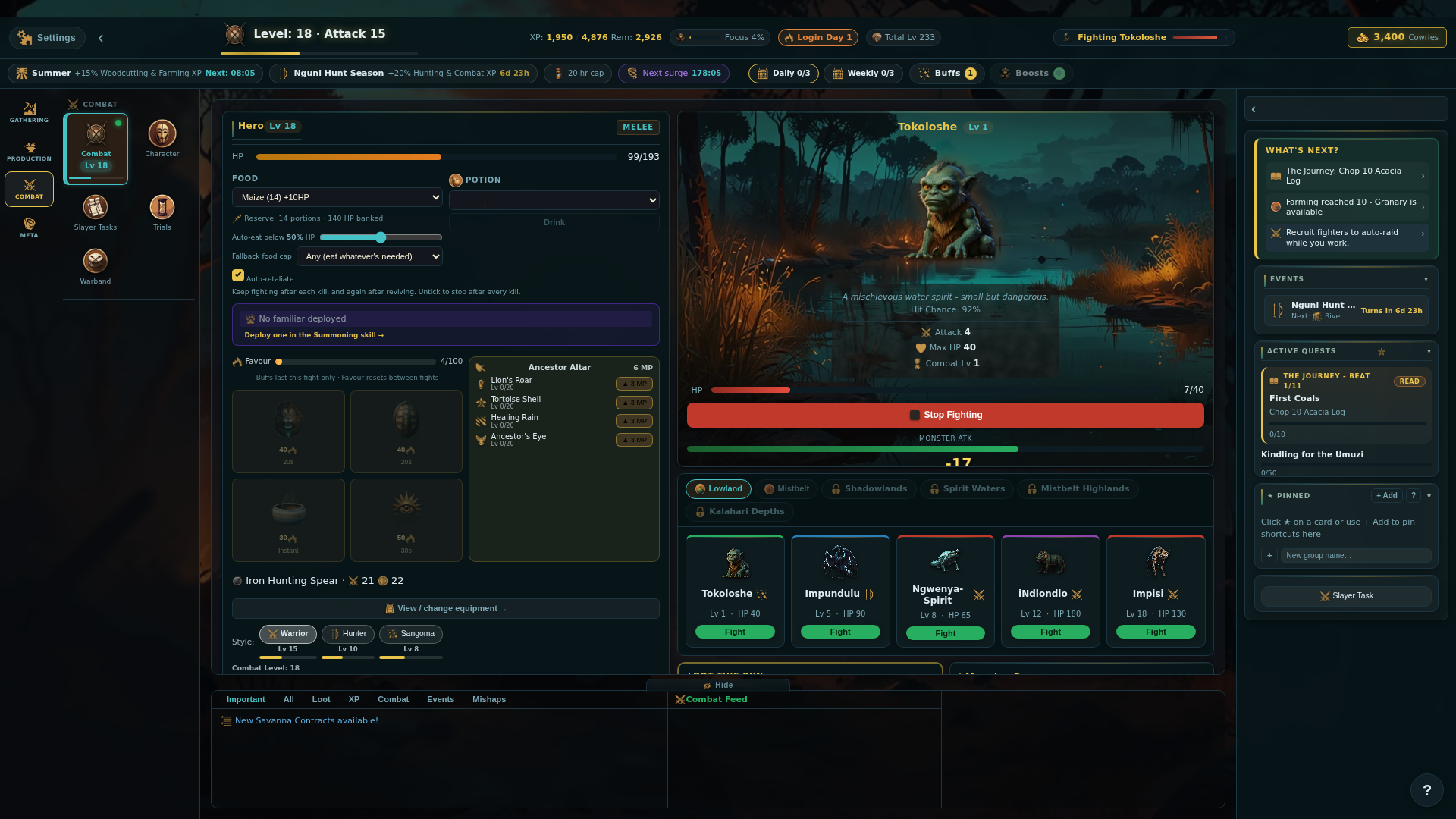 Screenshot 2 for Ashkin: Idle Legends