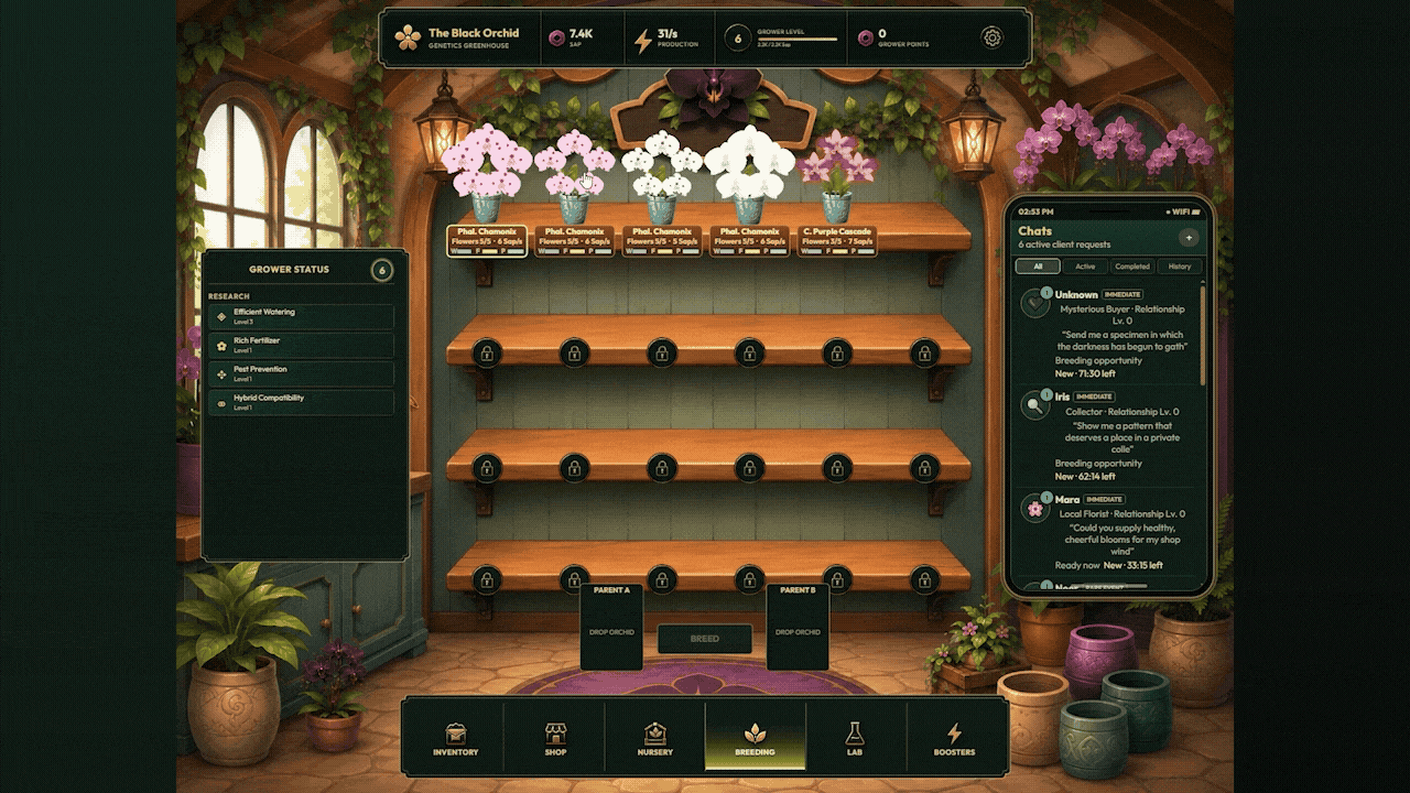 Screenshot 3 for The Black Orchid