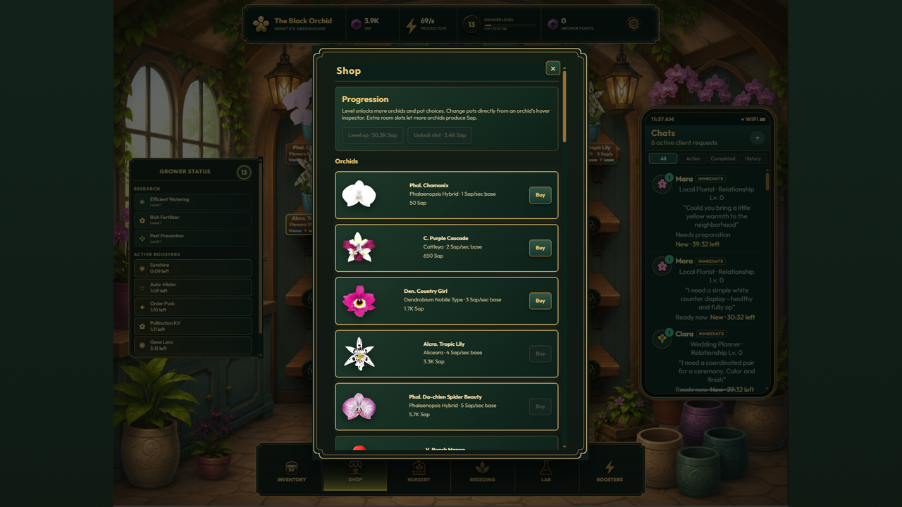 Screenshot 8 for The Black Orchid