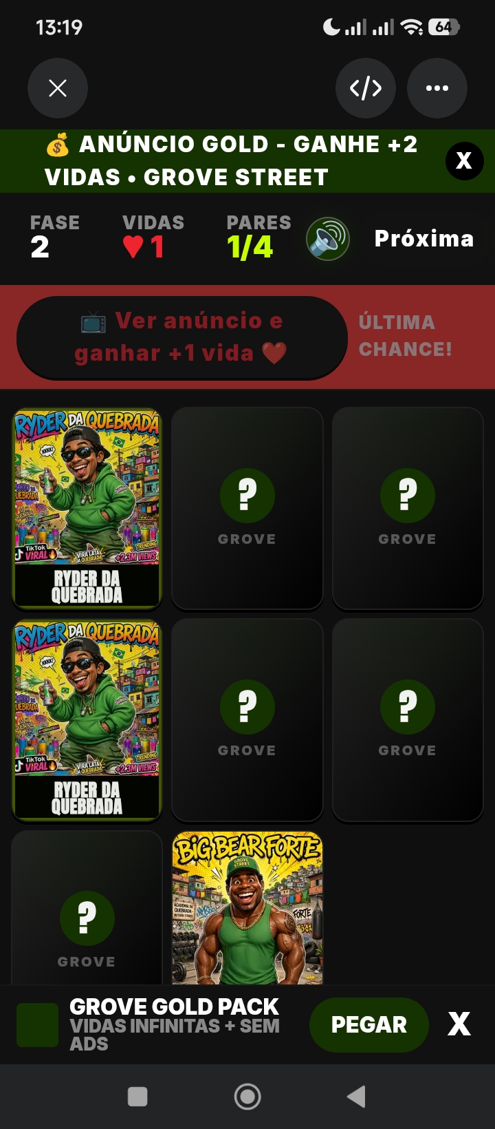Screenshot 4 for MEMÓRIA DA QUEBRADA - GROVE FAVELA EDITION
