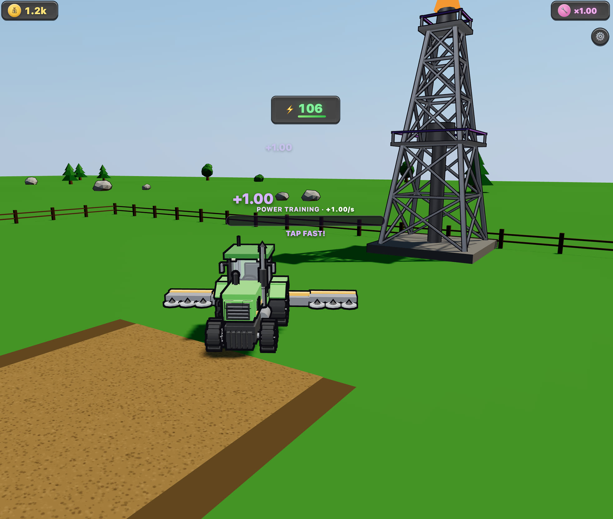Screenshot 4 for Tiny Tractor - Farming Sim