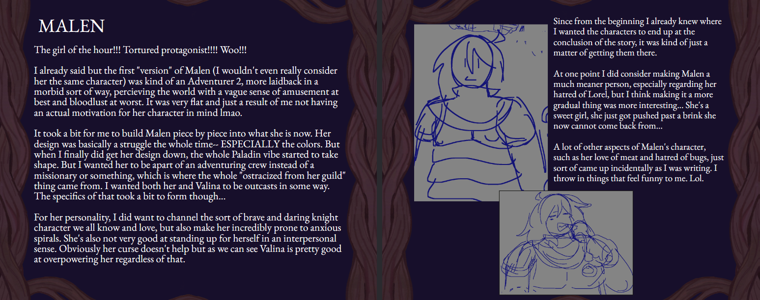 Screenshot 3 for The Forest of Tangled Threads Artbook