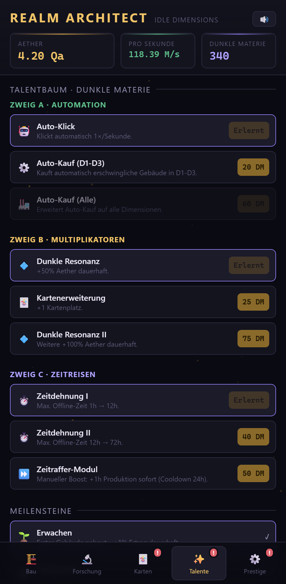 Screenshot 4 for Realm-Architect idle