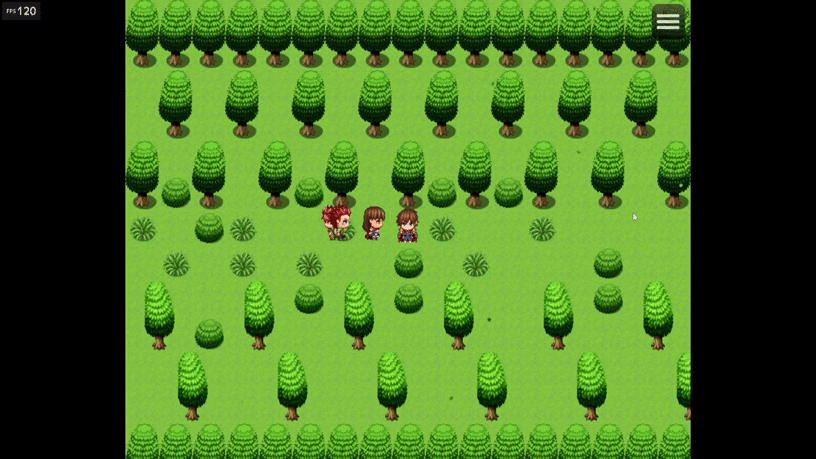 Screenshot 2 for RPG Maker MV/MZ -Map Tile Tree Grass Animated