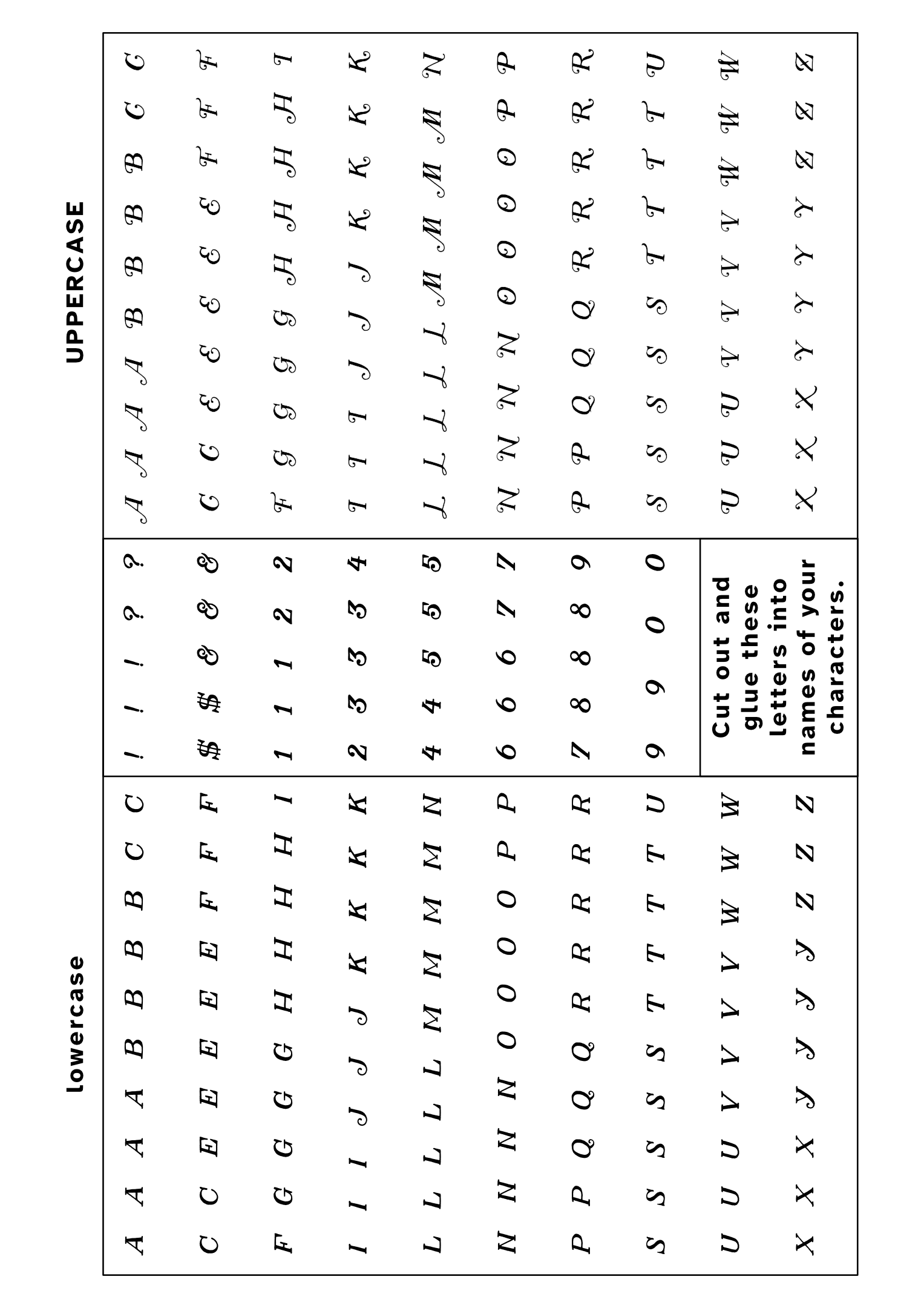 Screenshot 6 for R4E Yazeba Character sheet print templates