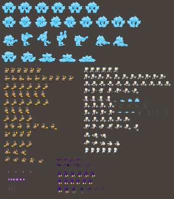 Wizard of Frost - Game Sprites by pzUH