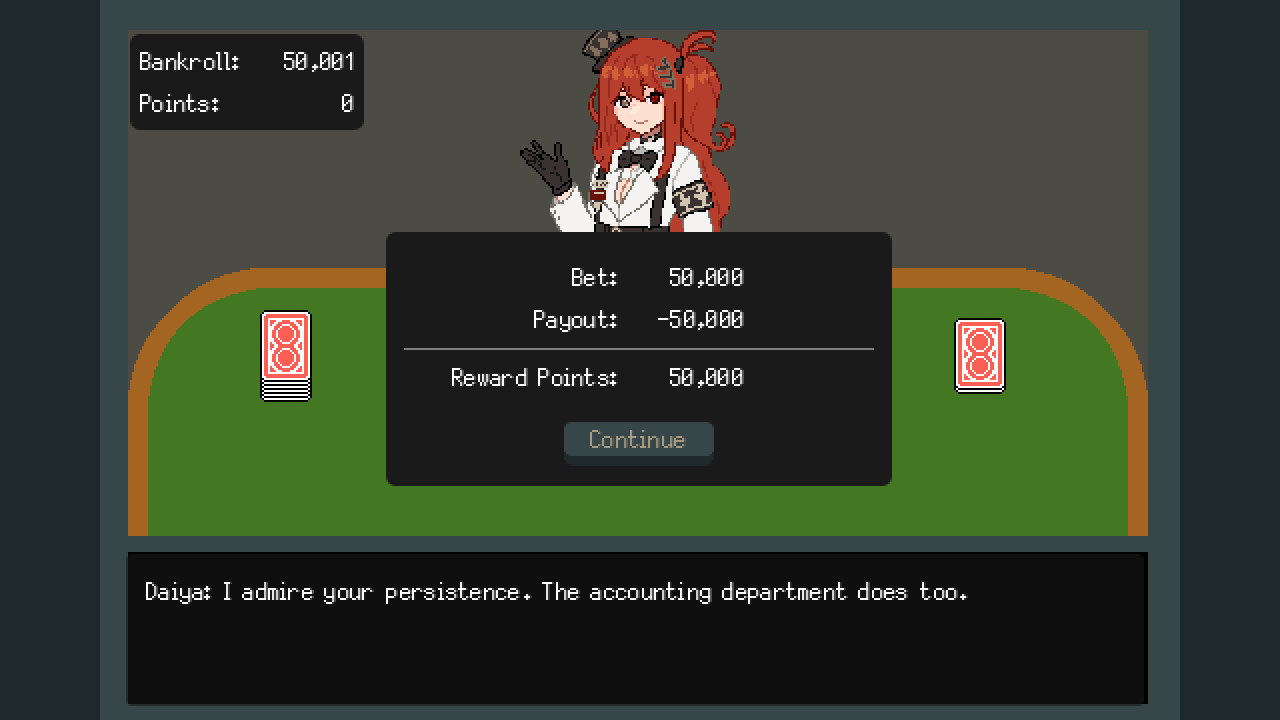 Screenshot 4 for Blackjack at the Fortuna's Favor
