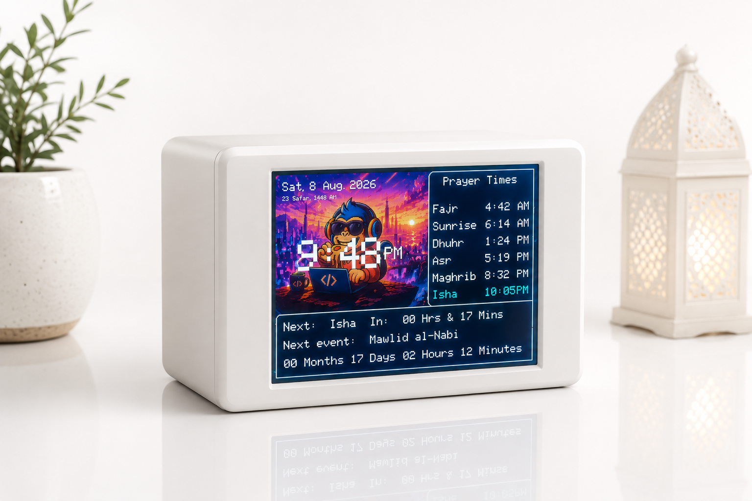 Smart Adhan Clock