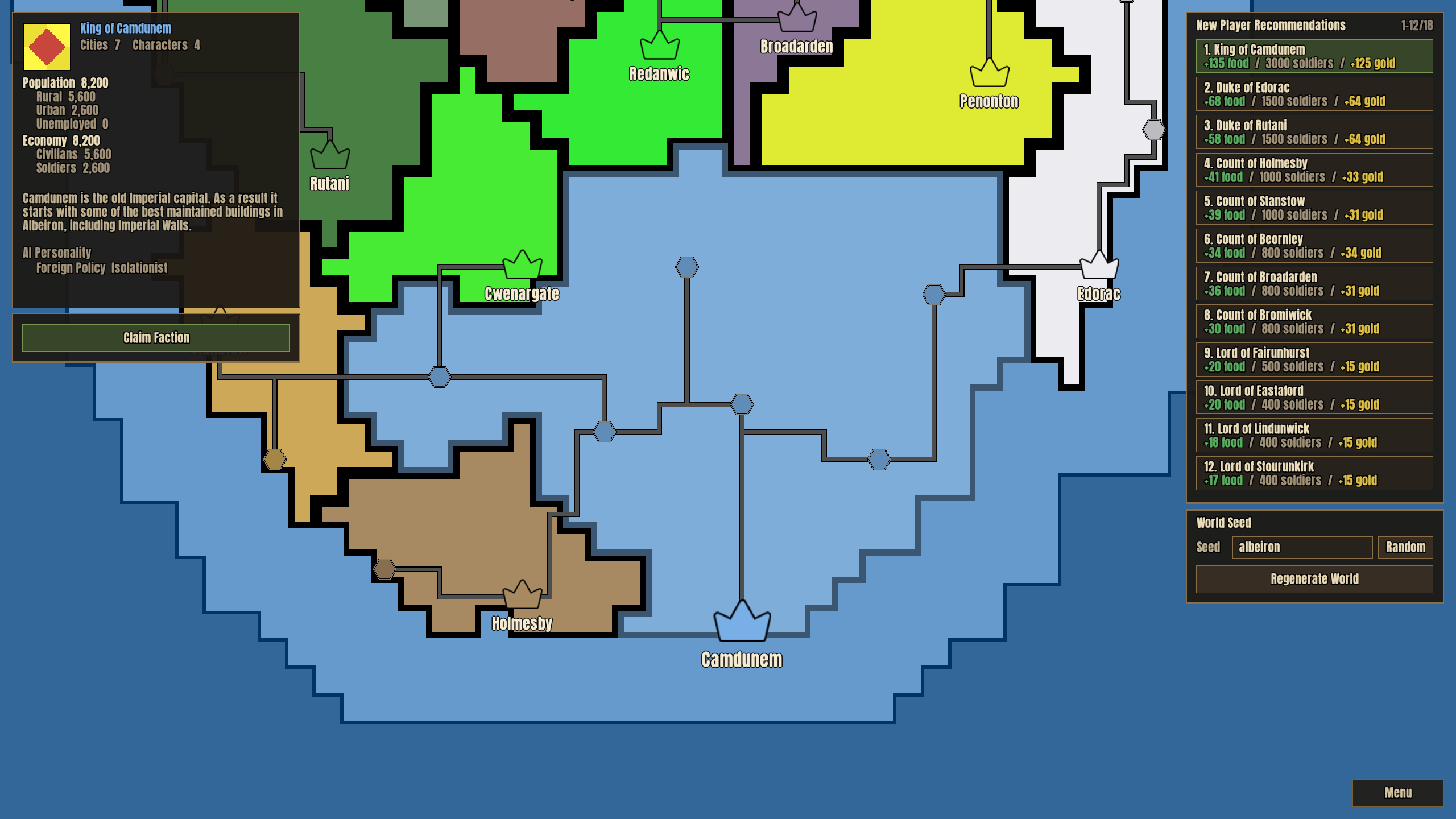 Screenshot 2 for Knights of Albeiron