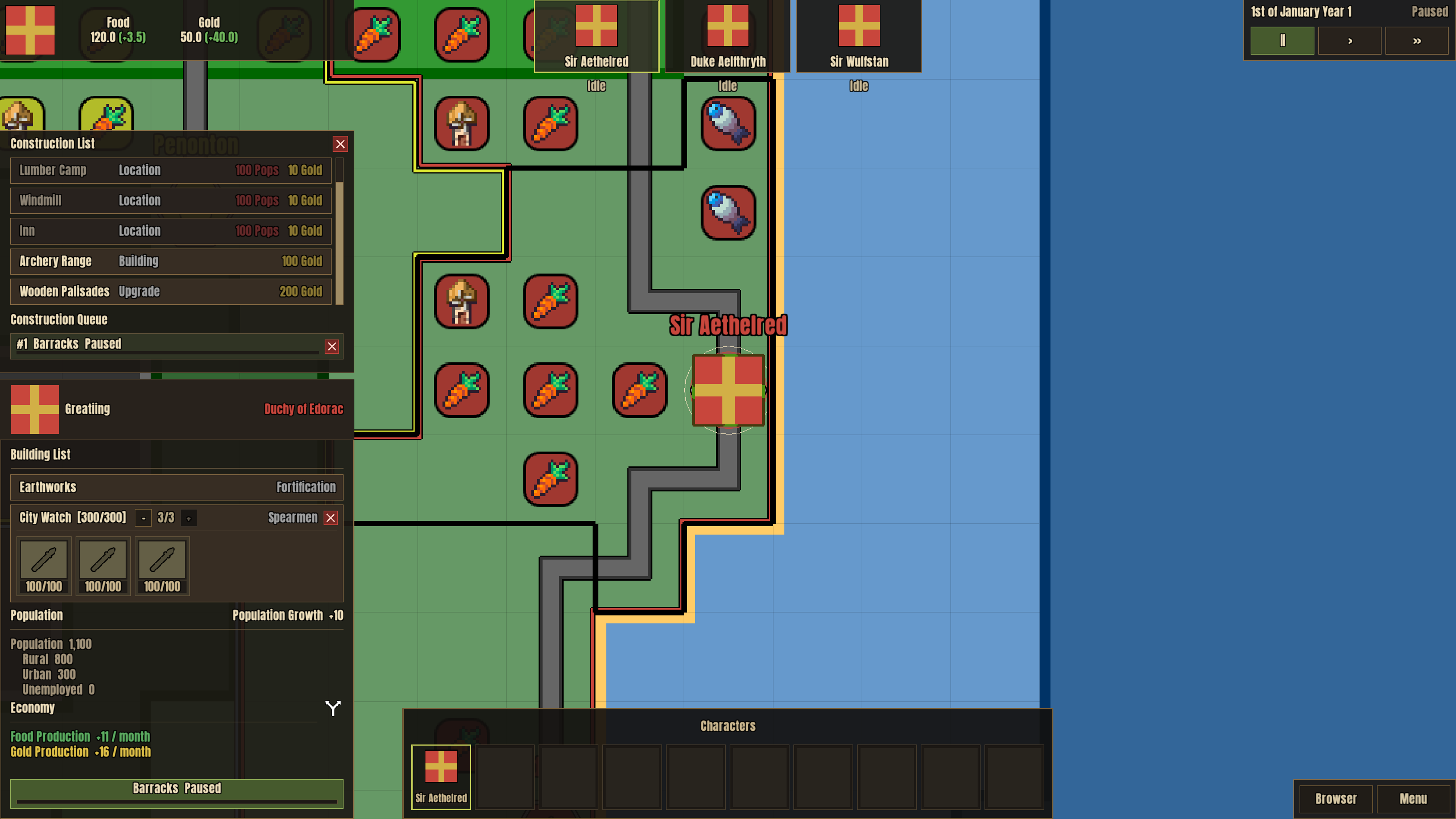 Screenshot 5 for Knights of Albeiron