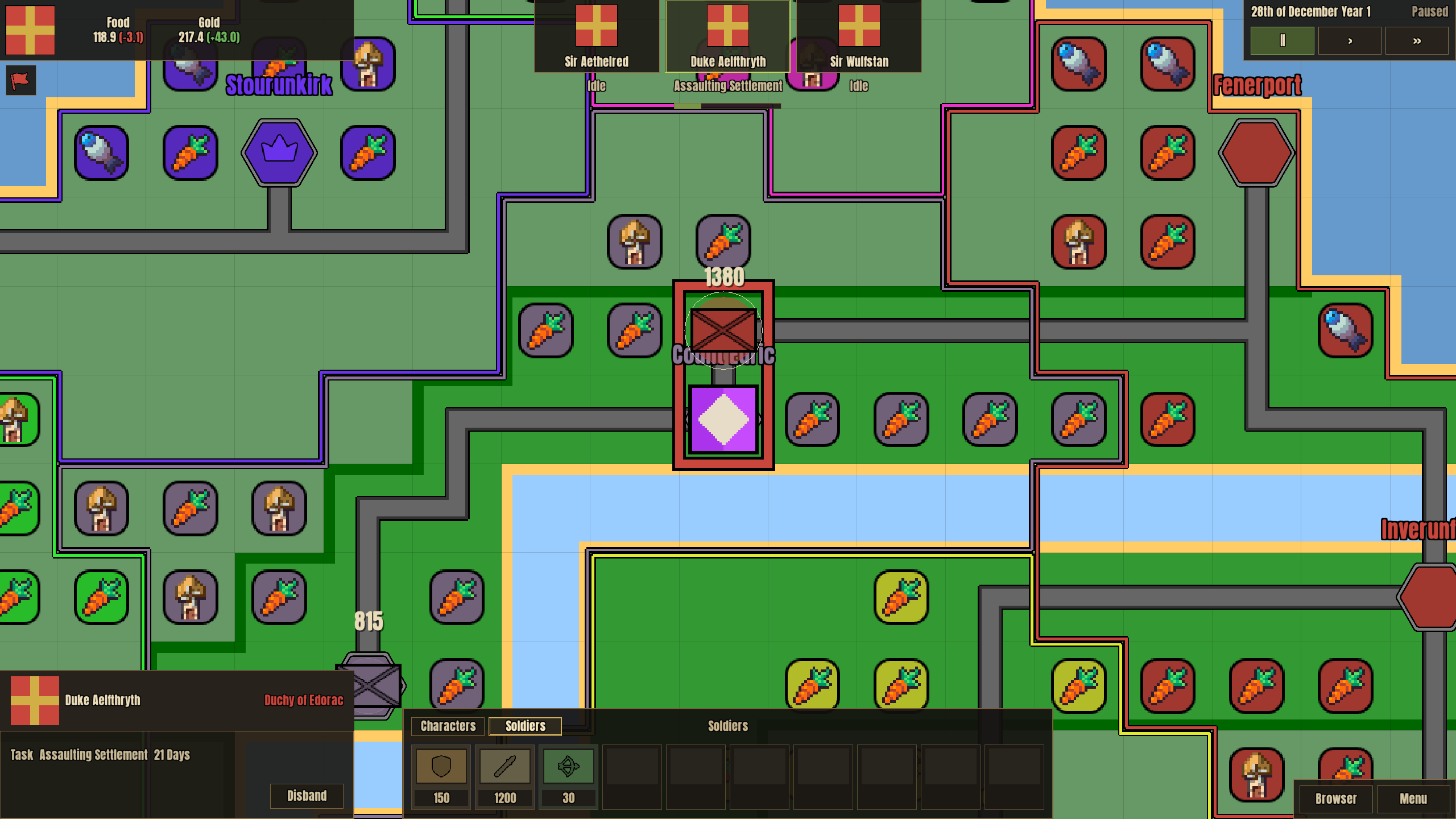 Screenshot 6 for Knights of Albeiron