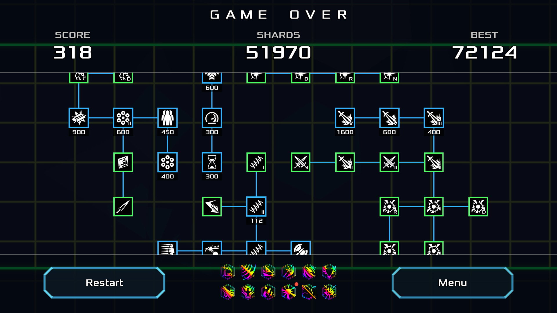 Screenshot 3 for Grazed - Incremental Arcade