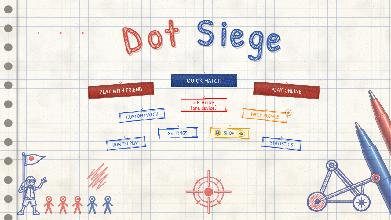 Screenshot 2 for Dot Siege