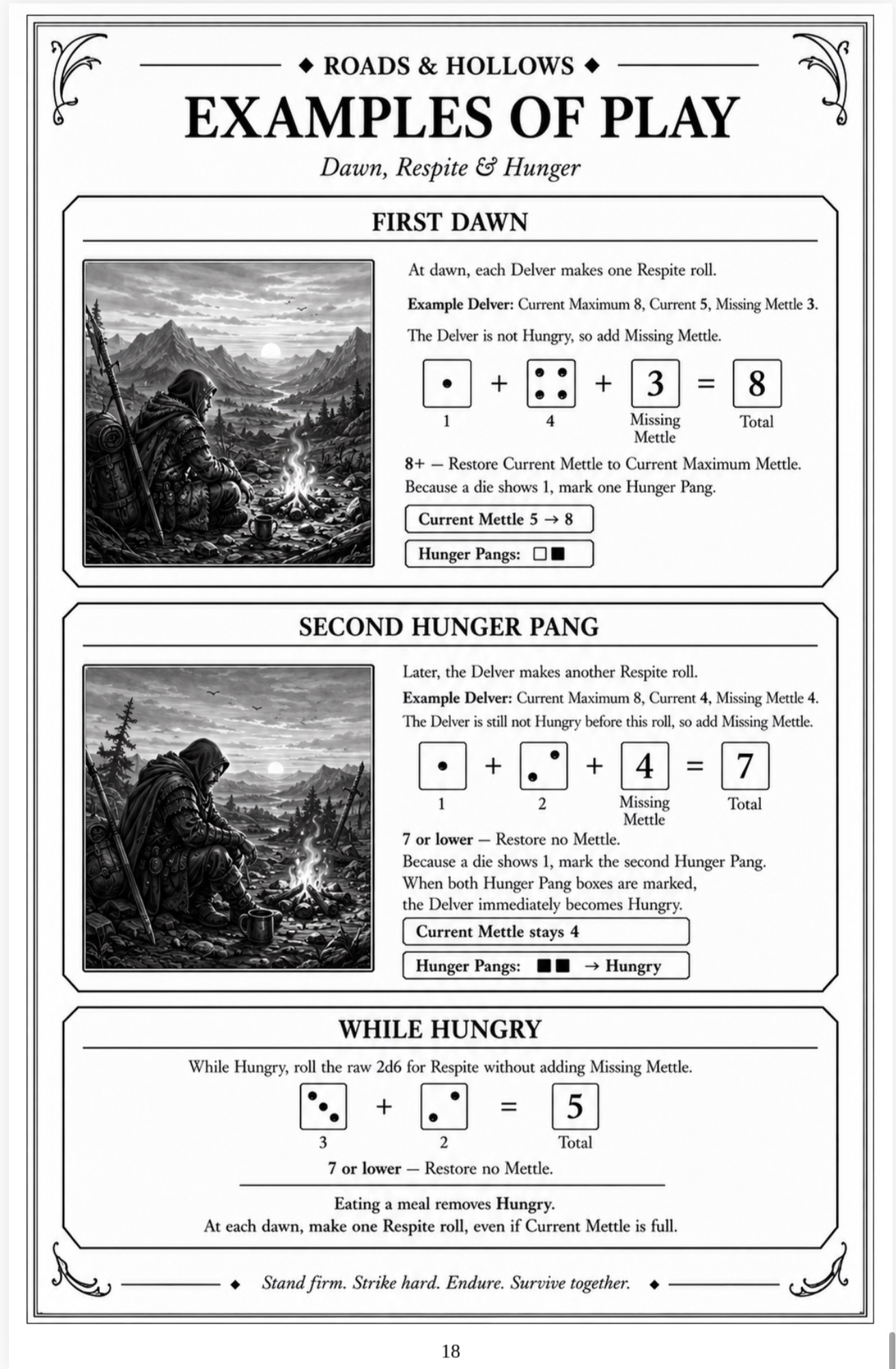 Screenshot 6 for Mettle 2d6™: Roads & Hollows — Core Rules