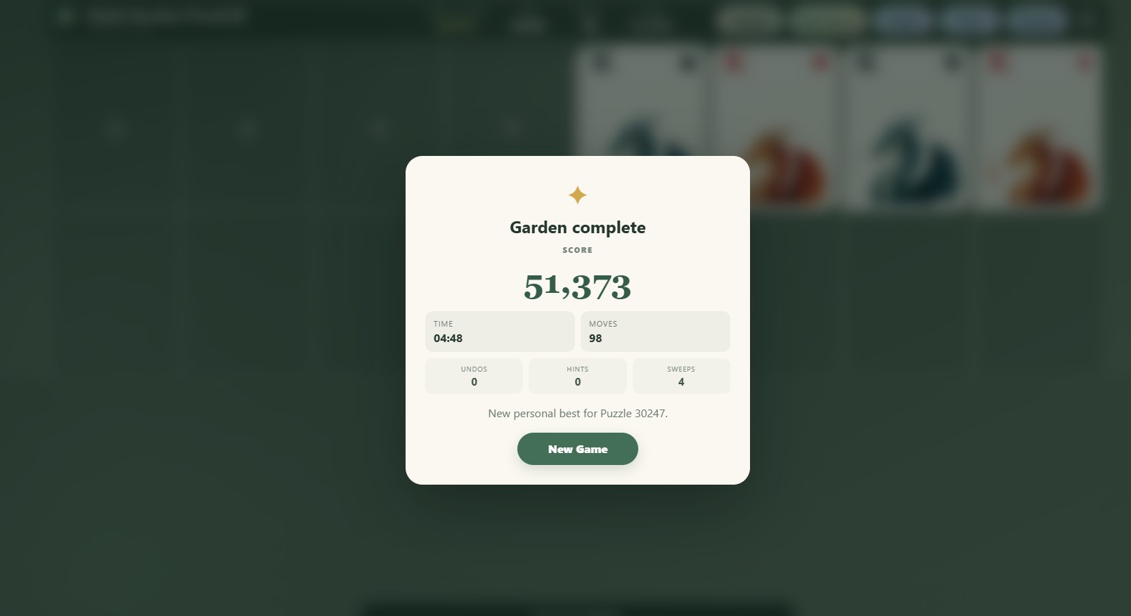 Screenshot 4 for Orbit Garden FreeCell