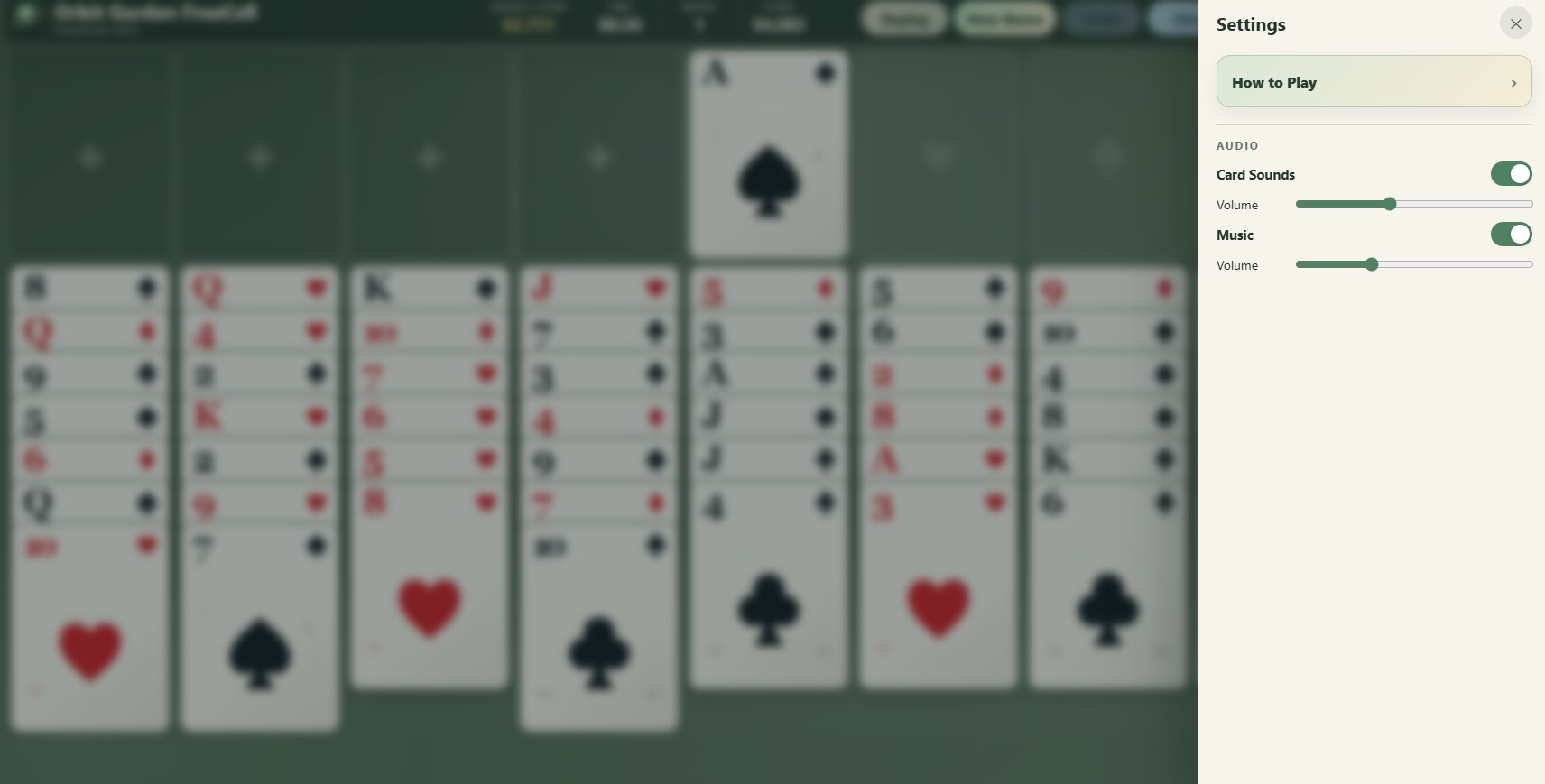Screenshot 2 for Orbit Garden FreeCell