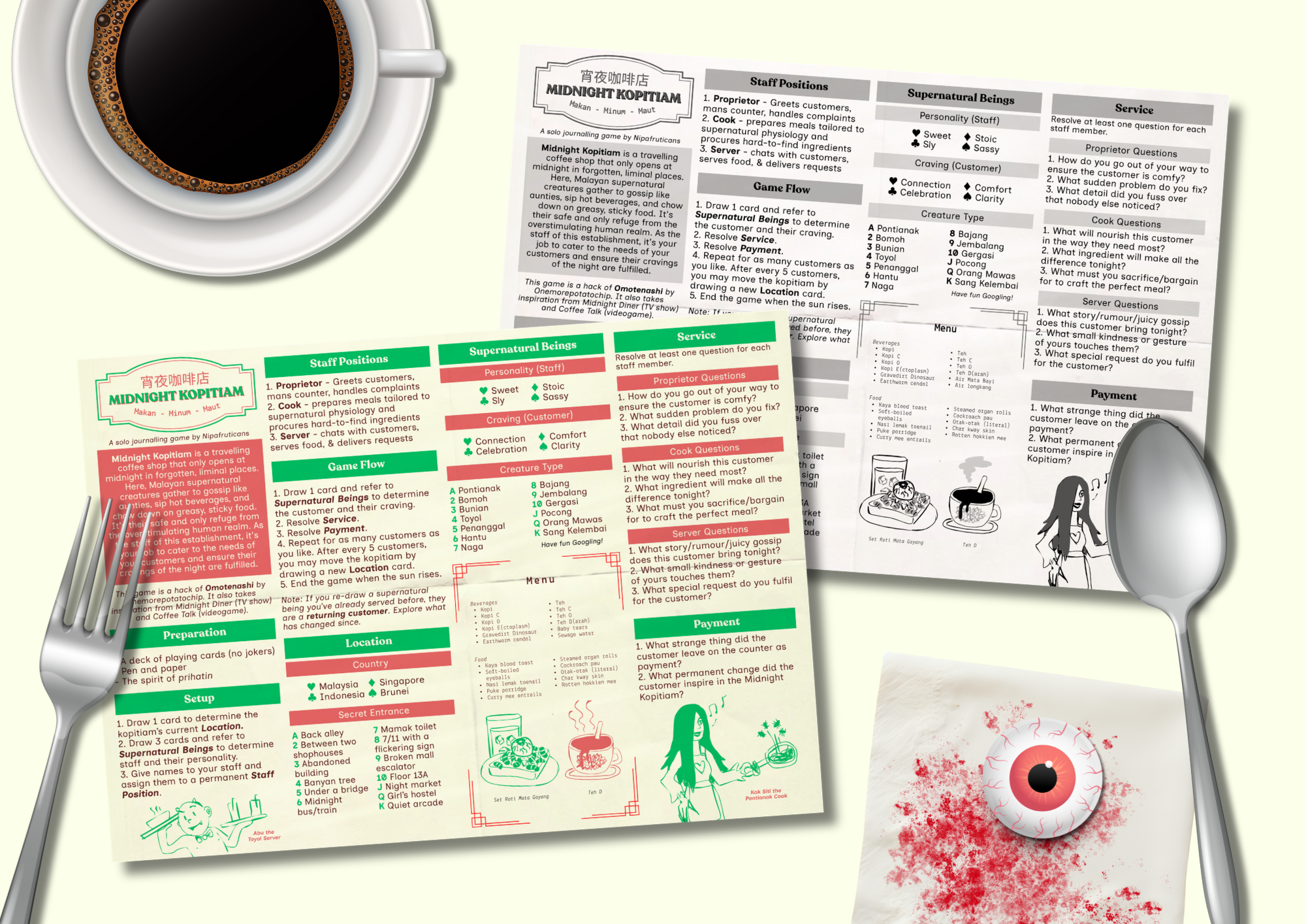 Screenshot 2 for Midnight Kopitiam - Ashcan