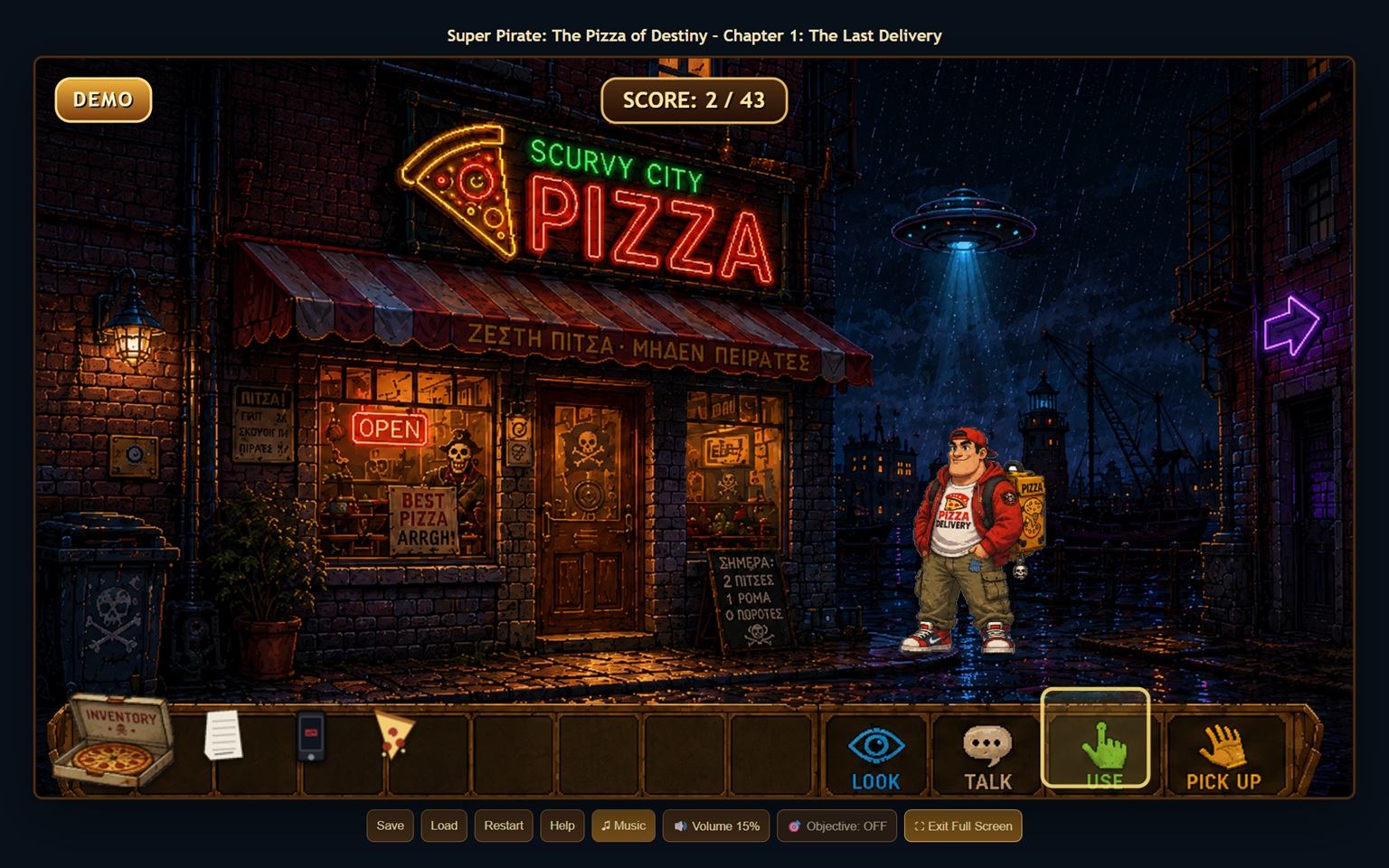 Screenshot 3 for Super Pirate: The Pizza of Destiny