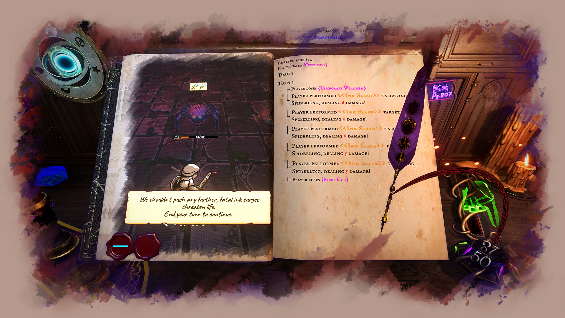 Screenshot 2 for Inkarn8: First Pages
