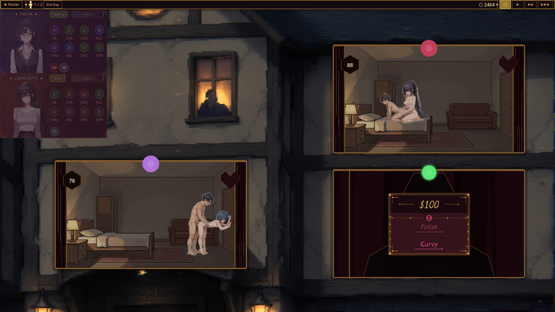 Screenshot 5 for The Succubus Summoned Me To Run Her Brothel !?