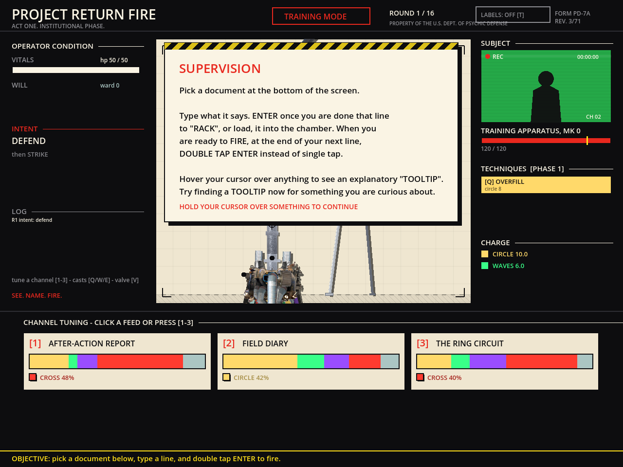 Screenshot 3 for Psychoballistica: PROJECT RETURN FIRE