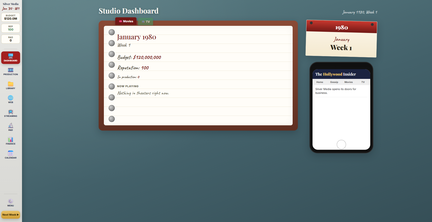 Screenshot 3 for Film Industry Tycoon