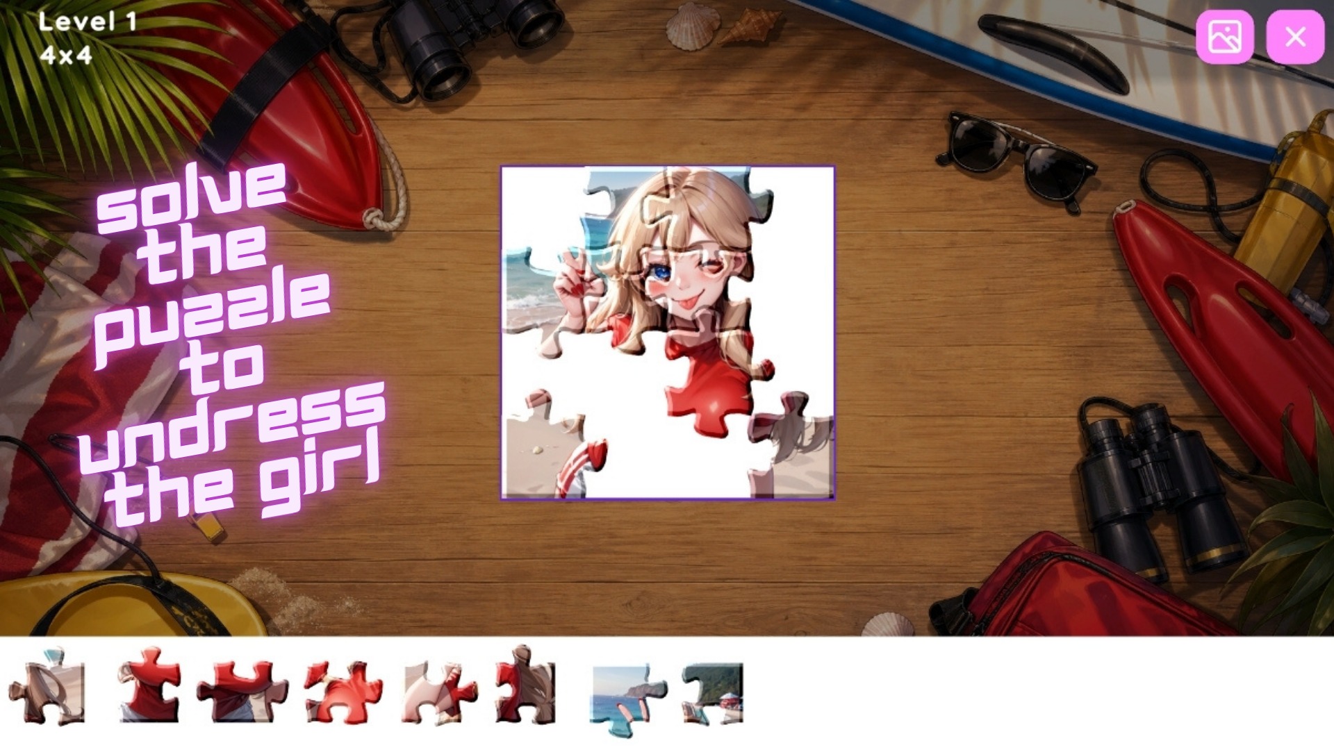 Screenshot 3 for Hentai Puzzle: Sunny