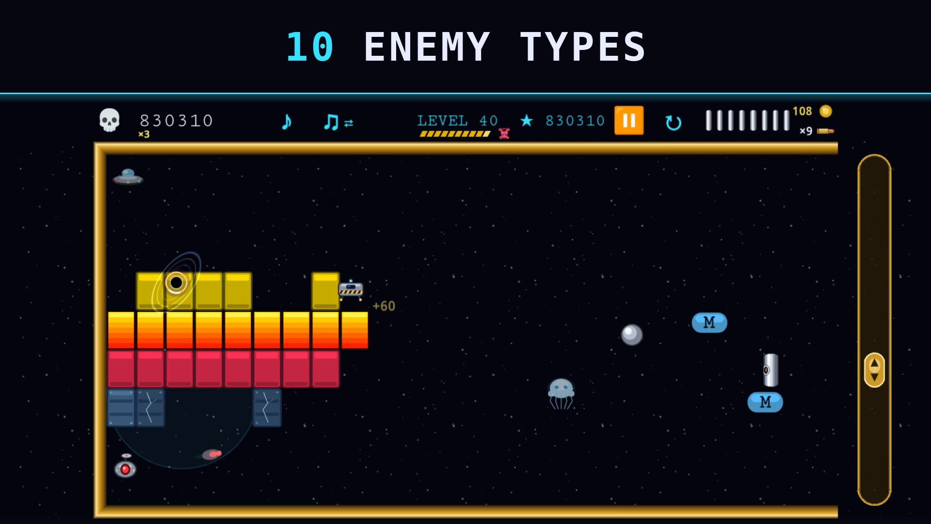 Screenshot 3 for Kinetikout: Brick Breaker
