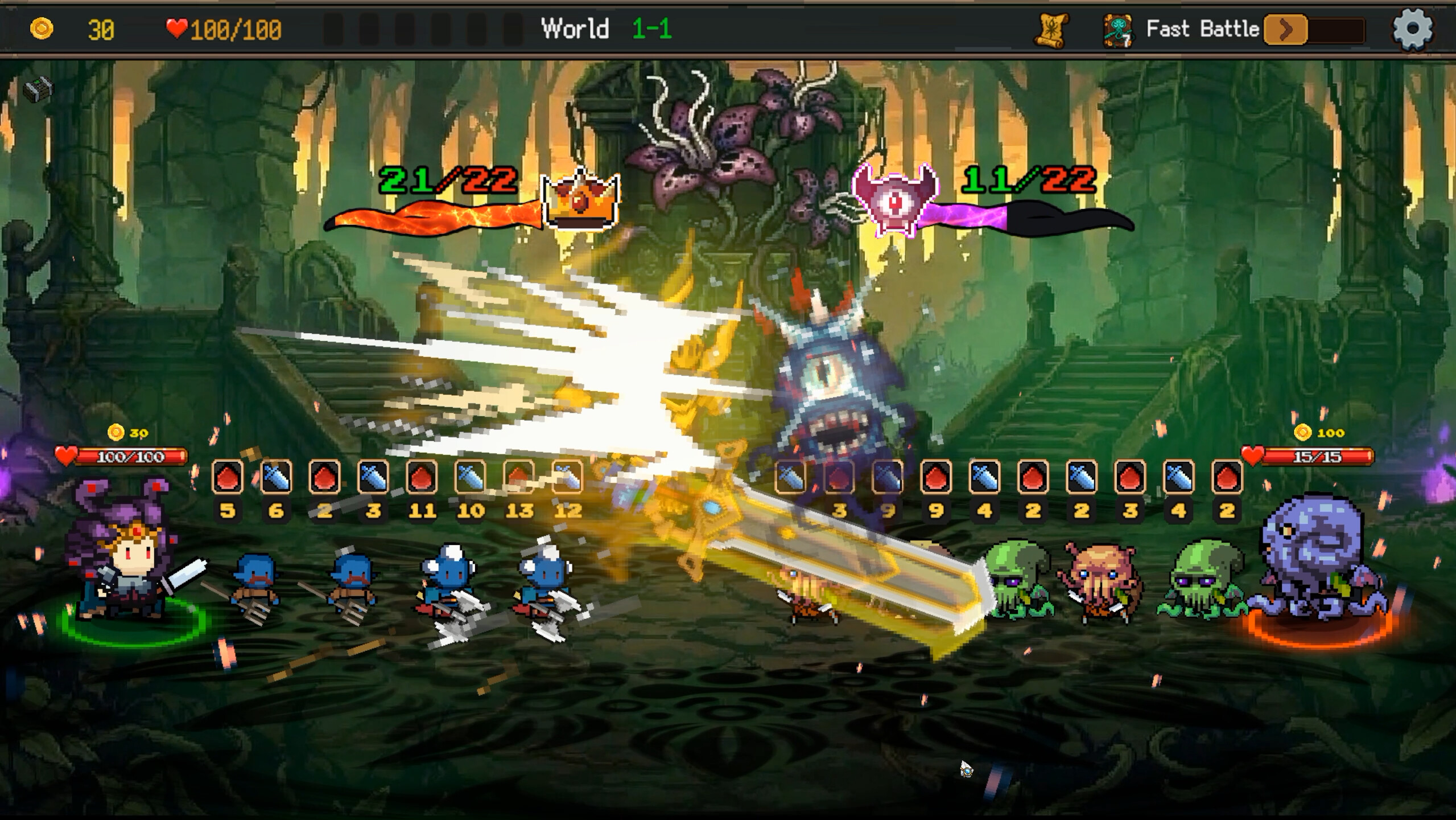 Screenshot 5 for Summoner’s Gambit