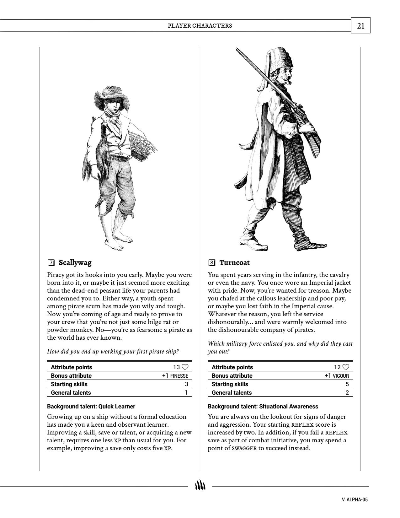 Screenshot 5 for Sea Hounds: Tabletop roleplaying in an age of bloody plunder