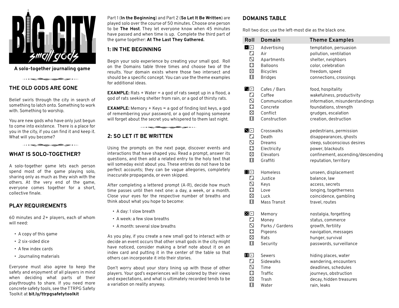 Screenshot 2 for Big City Small Gods