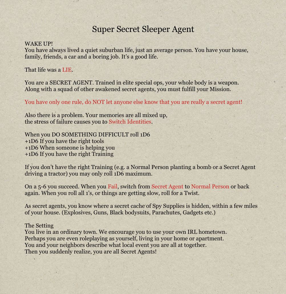 Screenshot 2 for Super Secret Sleeper Agents