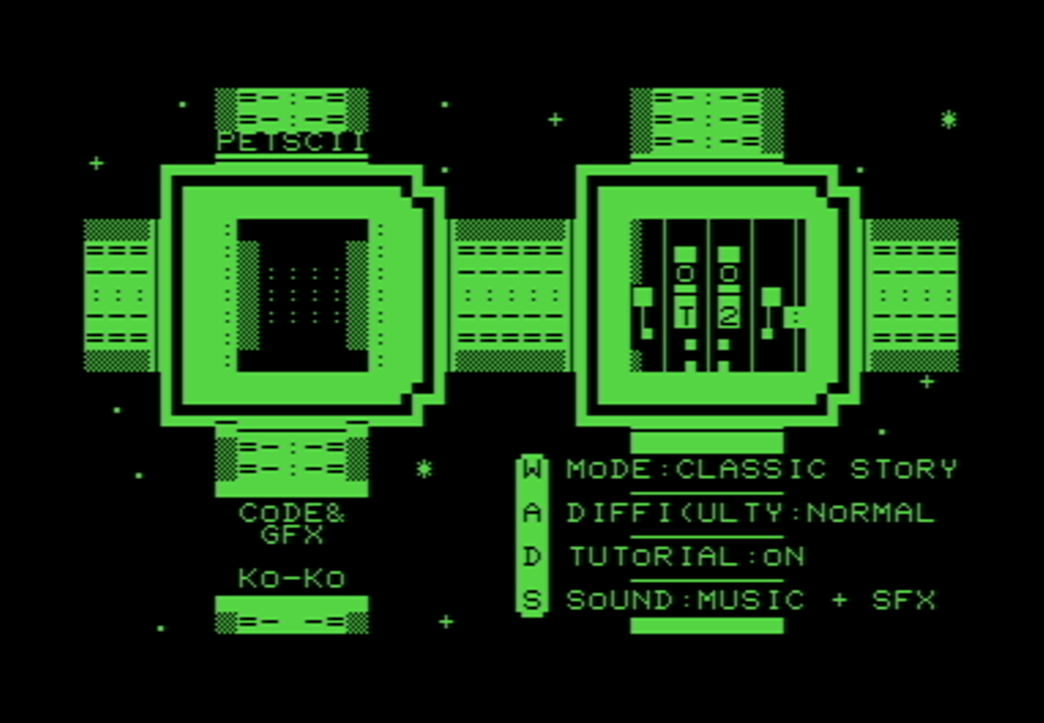 Screenshot 2 for PETSCII Dungeons & Droids – Commodore PET