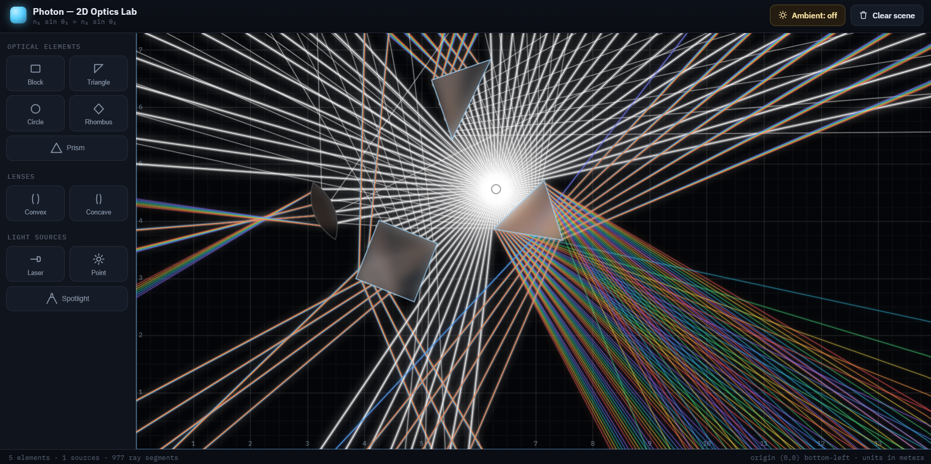 Screenshot 7 for Photon: 2D Light Simulator
