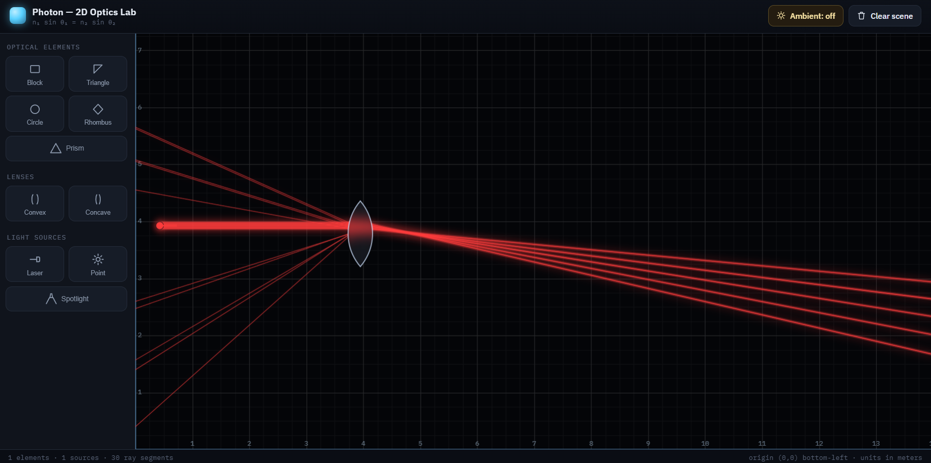 Screenshot 3 for Photon: 2D Light Simulator