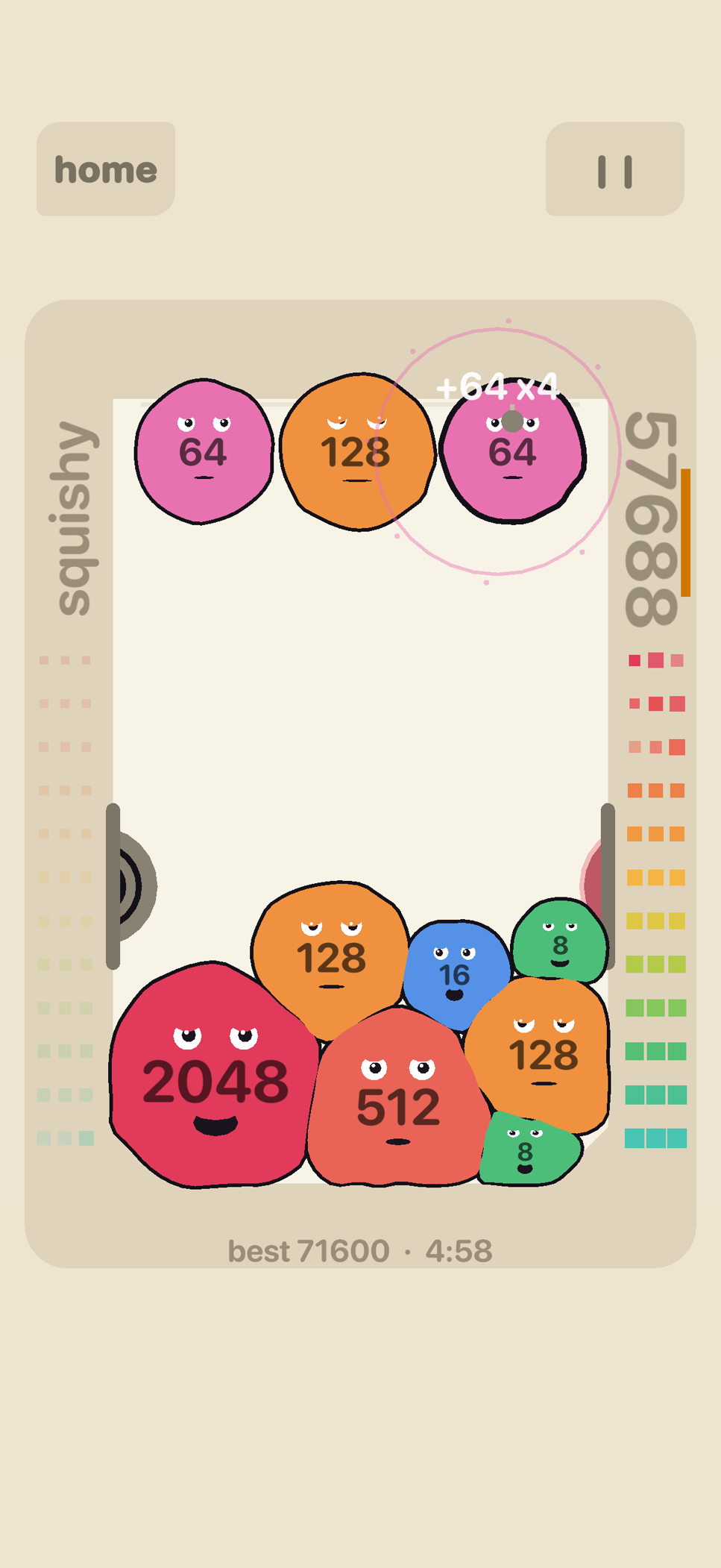 Screenshot 3 for Squishy 2048
