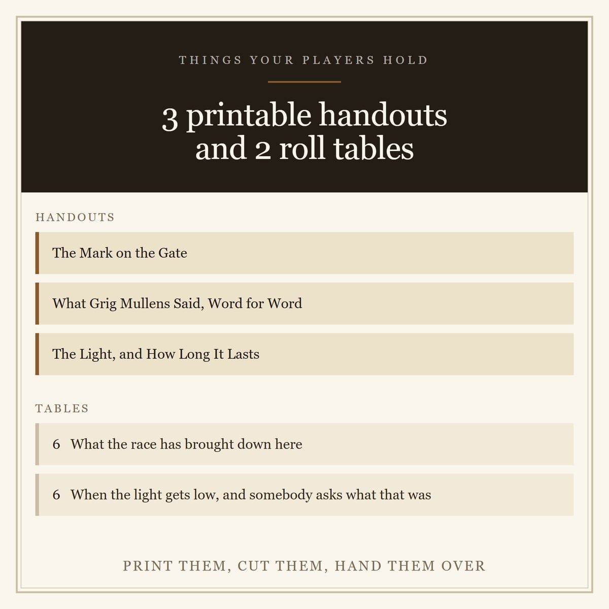Screenshot 7 for Six Seconds — a free 5e-compatible one-shot
