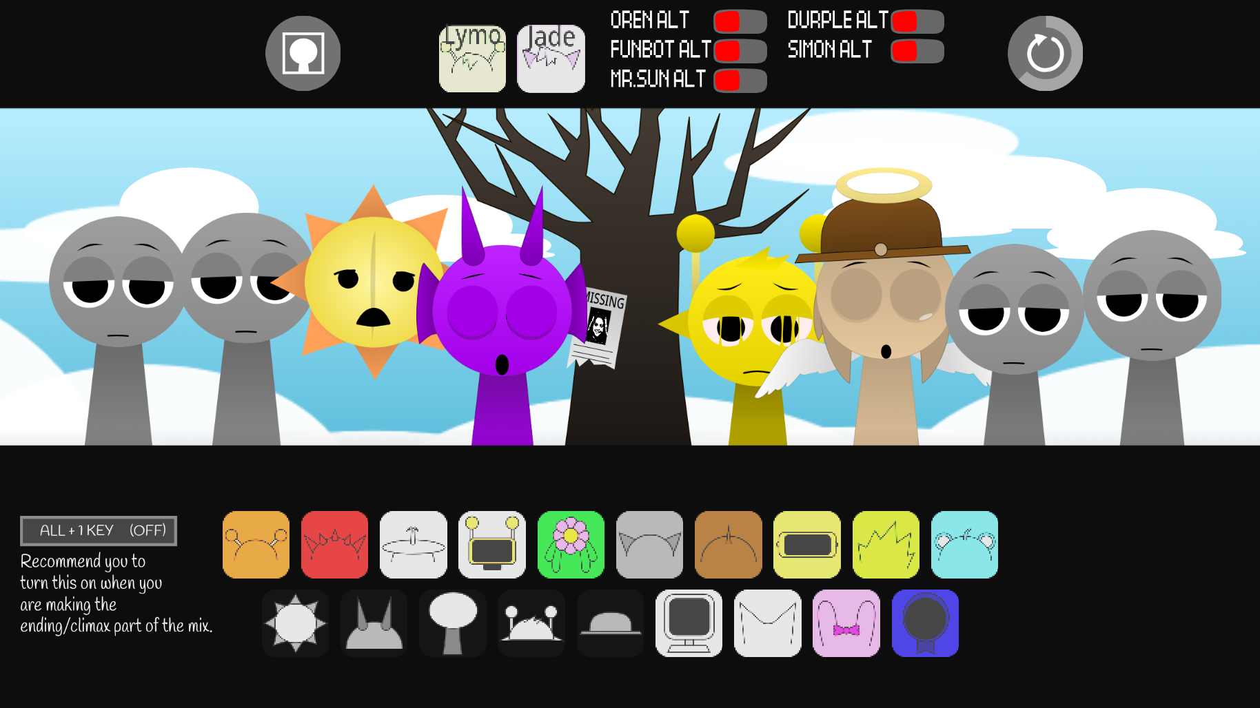 Screenshot 4 for Incredibox - Sprunki Phase 3 Angels Of Heaven