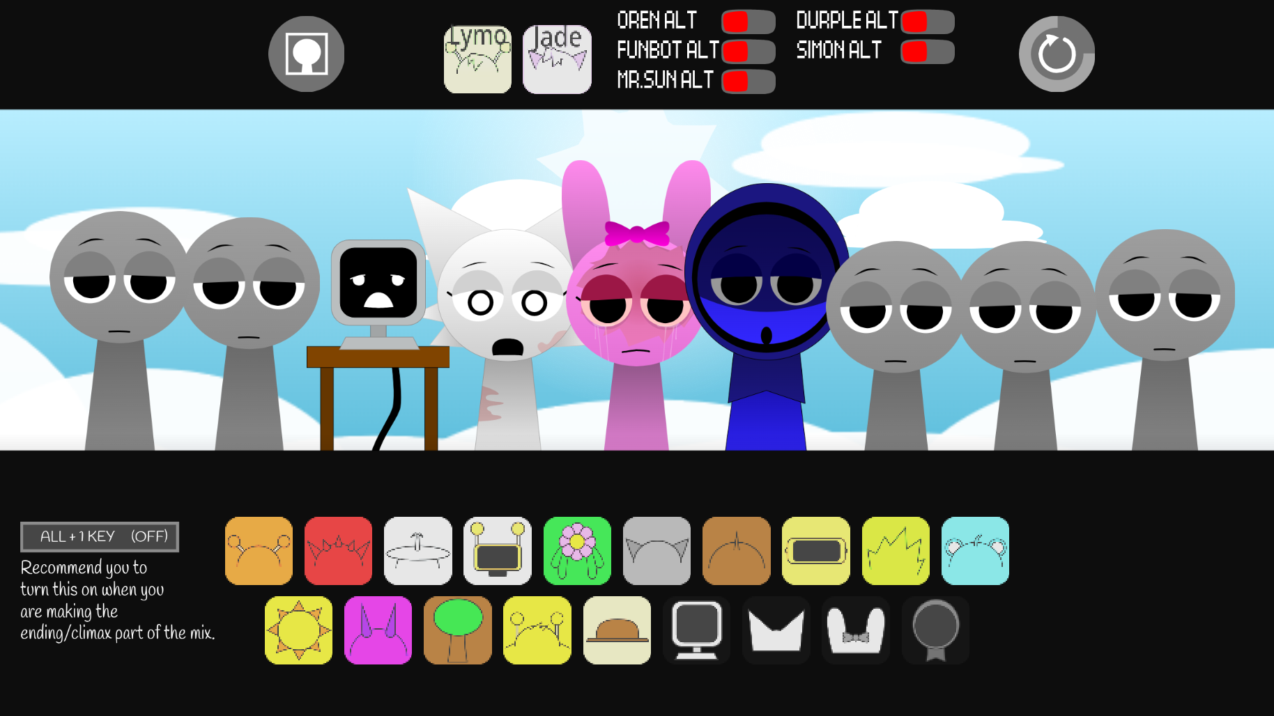 Screenshot 5 for Incredibox - Sprunki Phase 3 Angels Of Heaven