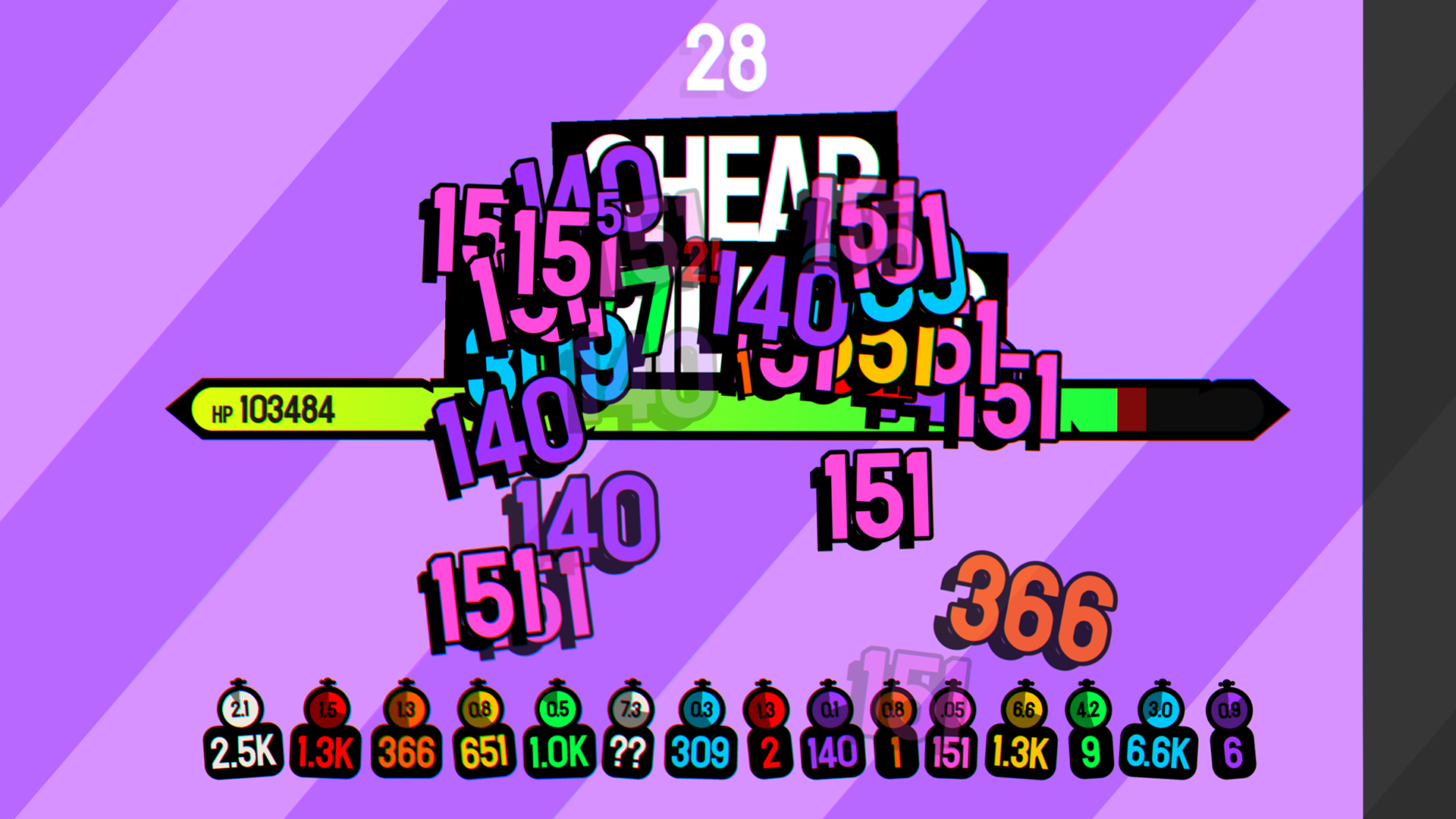 Screenshot 5 for Damage Numbers Go Brr!