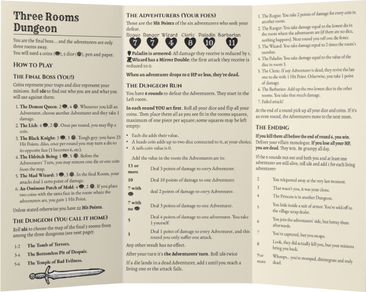 Screenshot 2 for Three Rooms Dungeon