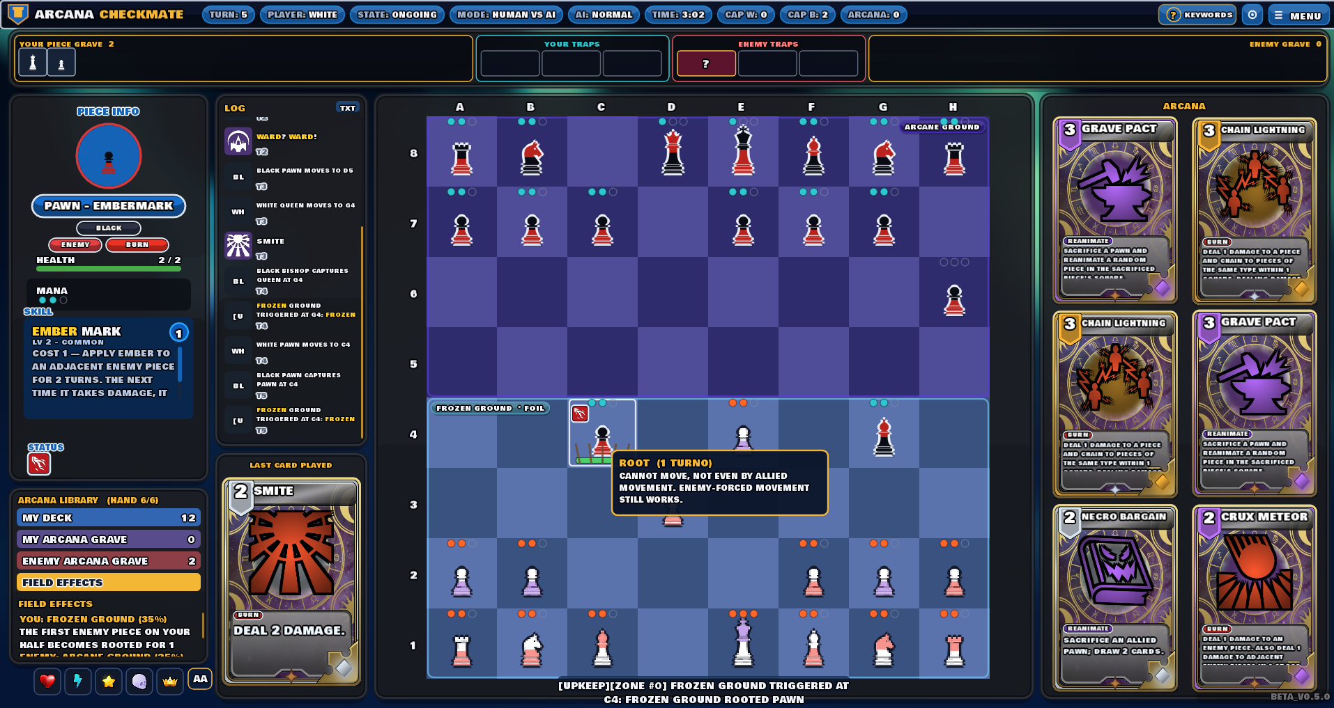 Screenshot 2 for Arcana Checkmate